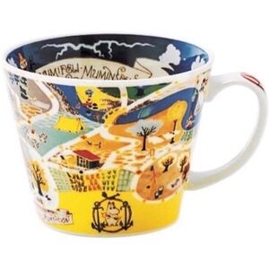 Moomin mug (Moomin valley map)